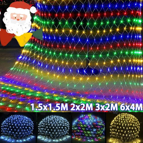 Christmas net lights mains - net,