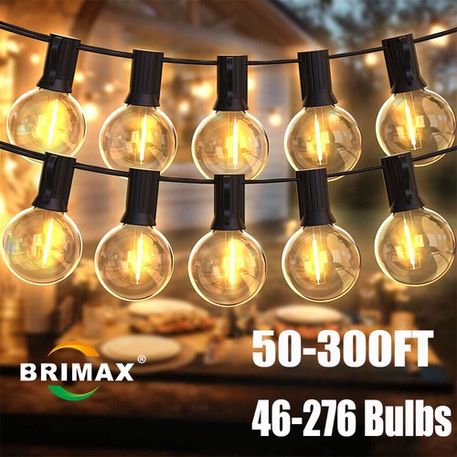 300ft outdoor string lights - 50-300ft,