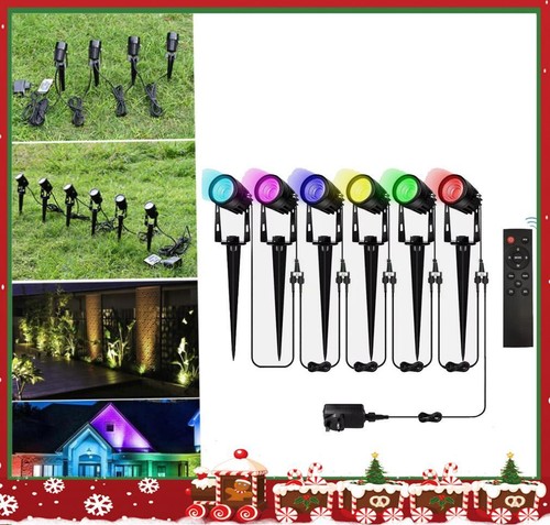 Waterproof rgb garden lights - garden,