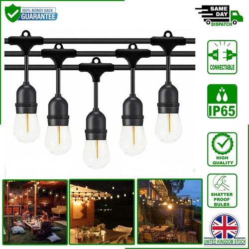 Outdoor led string lights 15m - led,